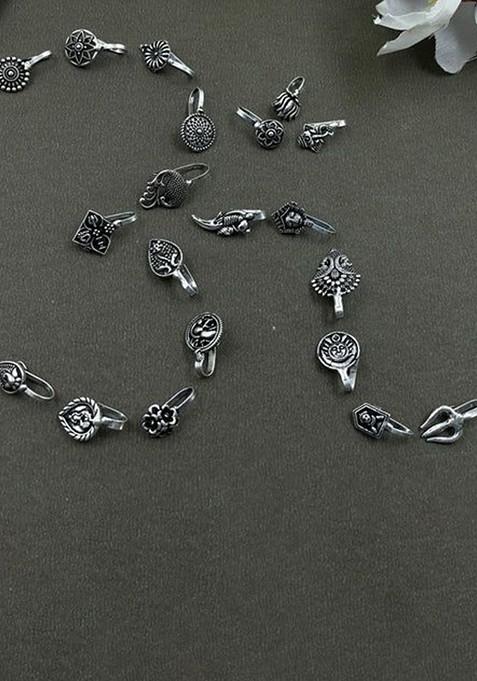 Silver Plated Stud Nosepin