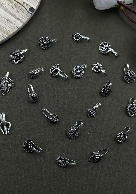 Silver Plated Stud Nosepin