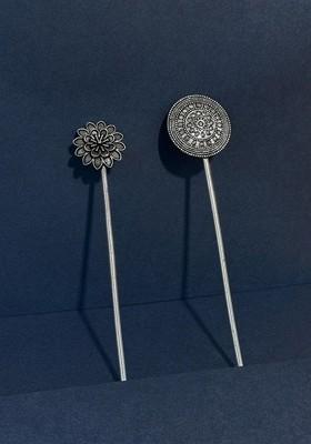 Women Set Of 2 Hairstick Hair Accessory