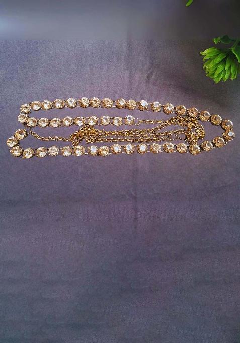 Golden Solid Brass Kamarband