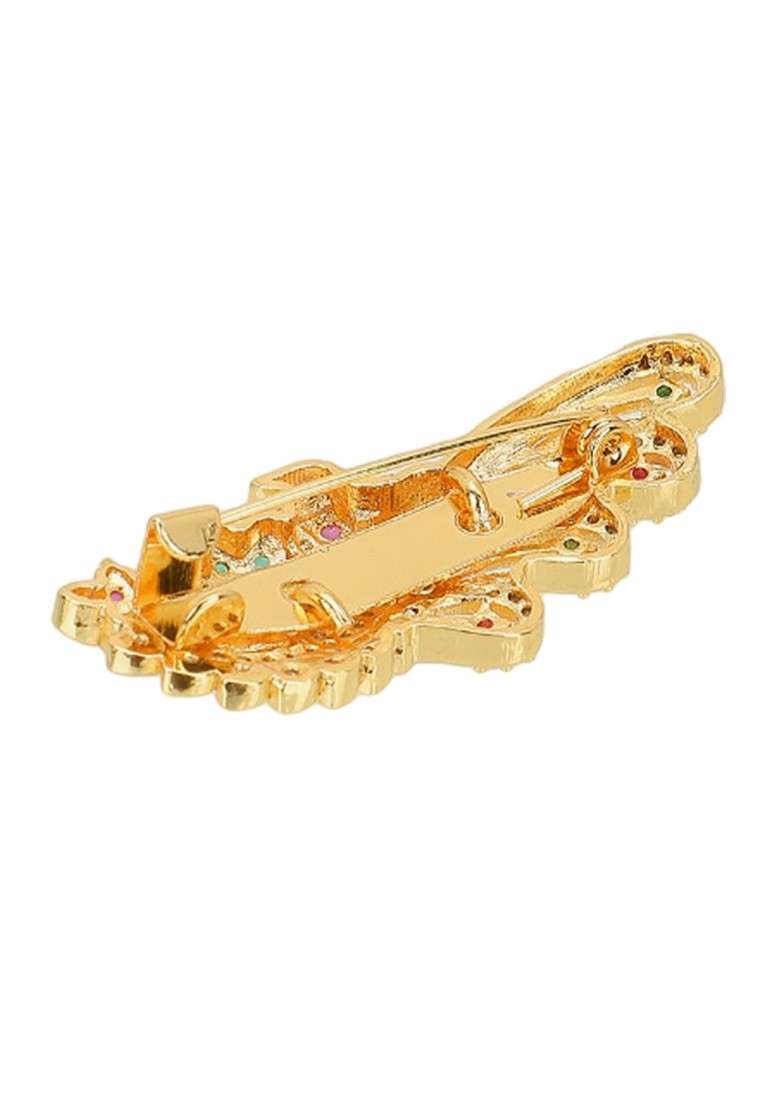 Sindoor Box Textured Lord Ganesh Kumkum Box - Indya