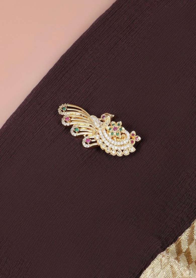 Sindoor Box Textured Lord Ganesh Kumkum Box - Indya