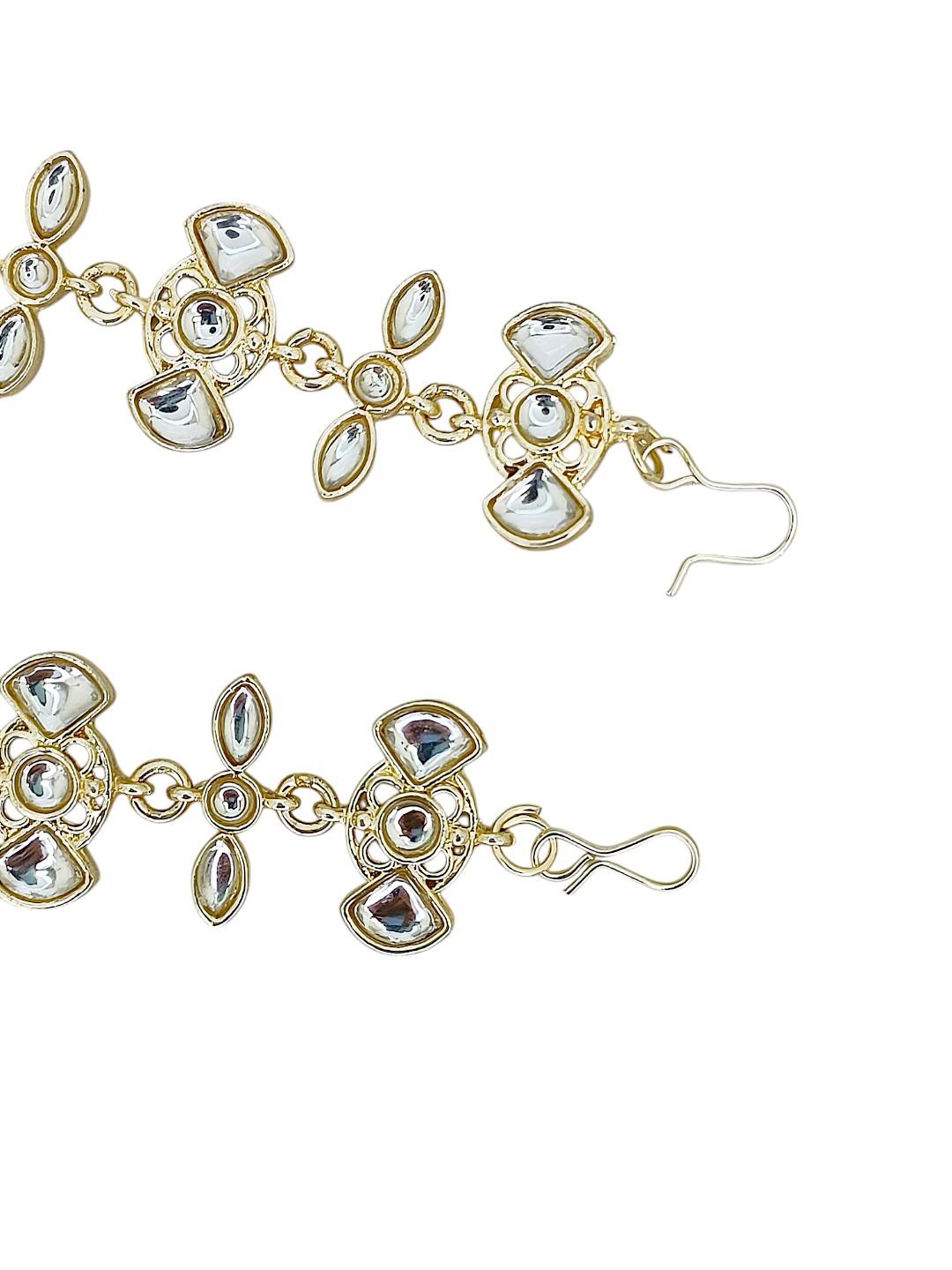 Gold Plated Kundan Studded Matha Patti