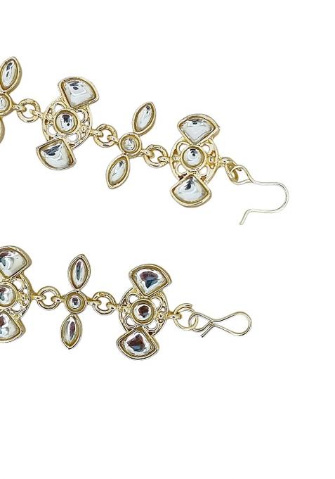 Gold Plated Kundan Studded Matha Patti