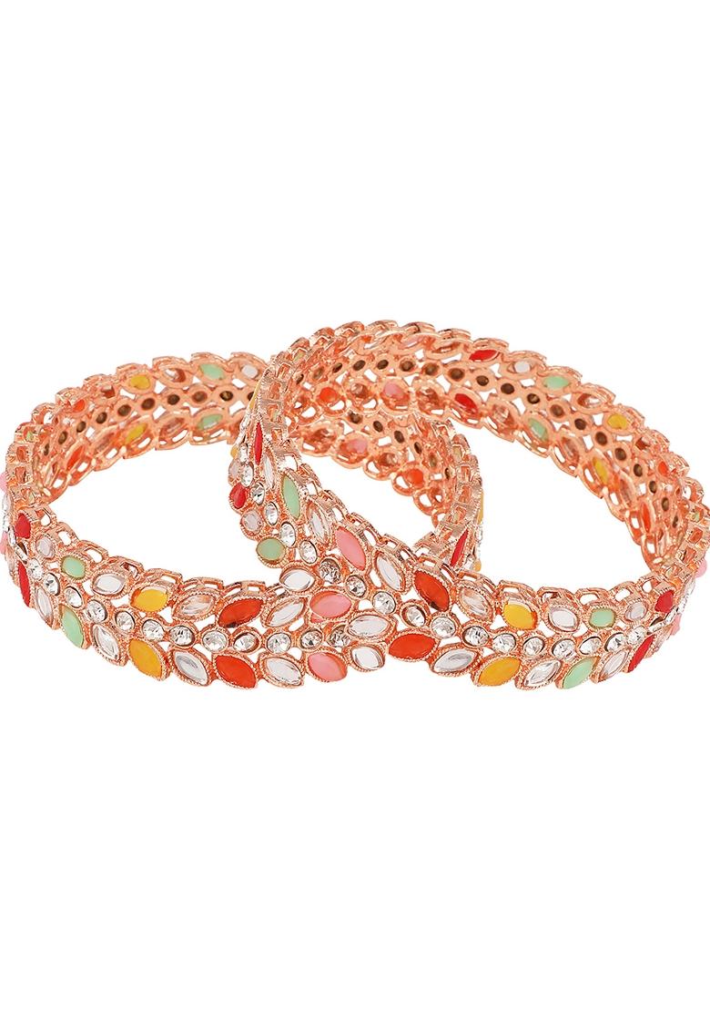 Multicolor Cubic Zirconia Bangle