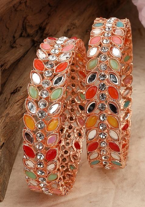 Multicolor Cubic Zirconia Bangle
