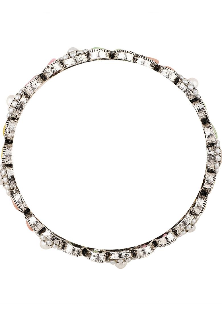 Silver Cubic Zirconia Bangle