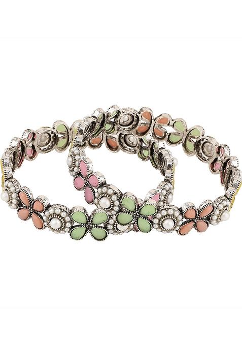 Silver Cubic Zirconia Bangle