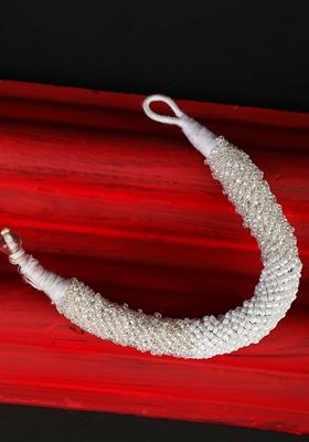 White Bead Bracelet