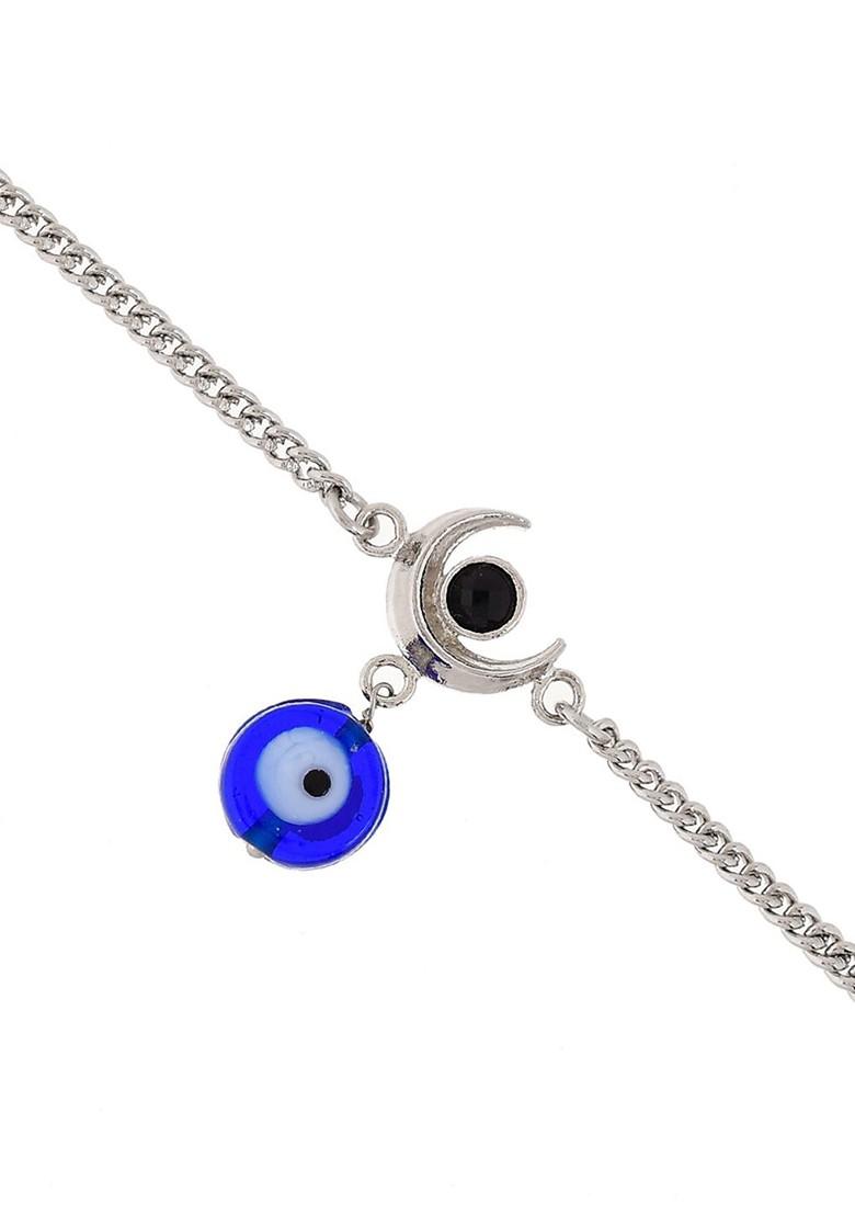 Silver Plated Oxidised Bracelet