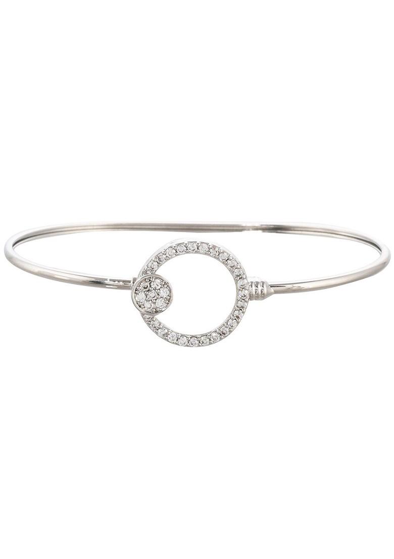 Silver Plated Rhodium Plated Bracelet