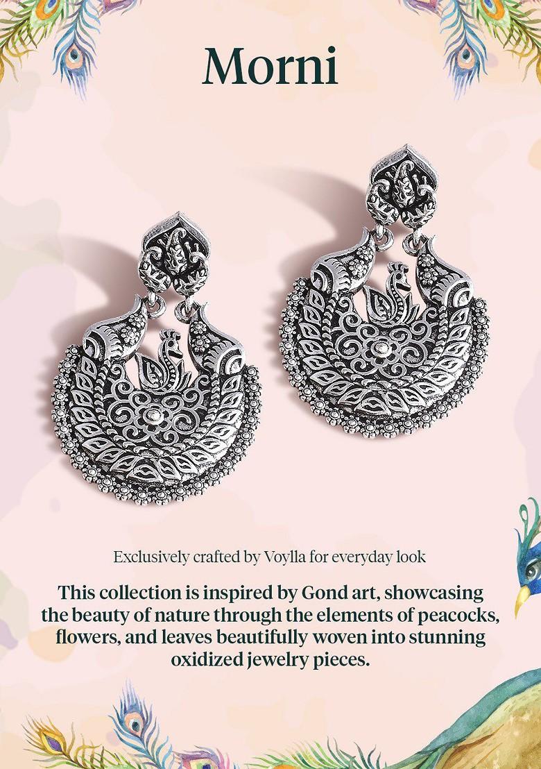 Silver Plated Oxidised Bracelet