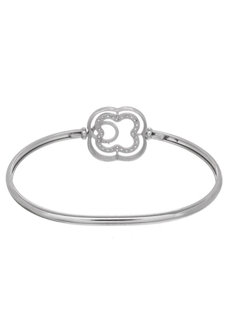 Silver Plated Rhodium Plated Bracelet