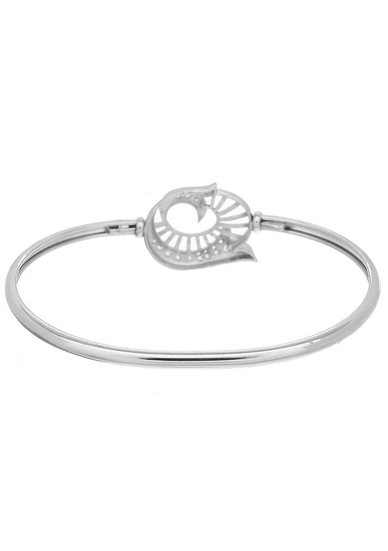 Silver Plated Rhodium Plated Bracelet