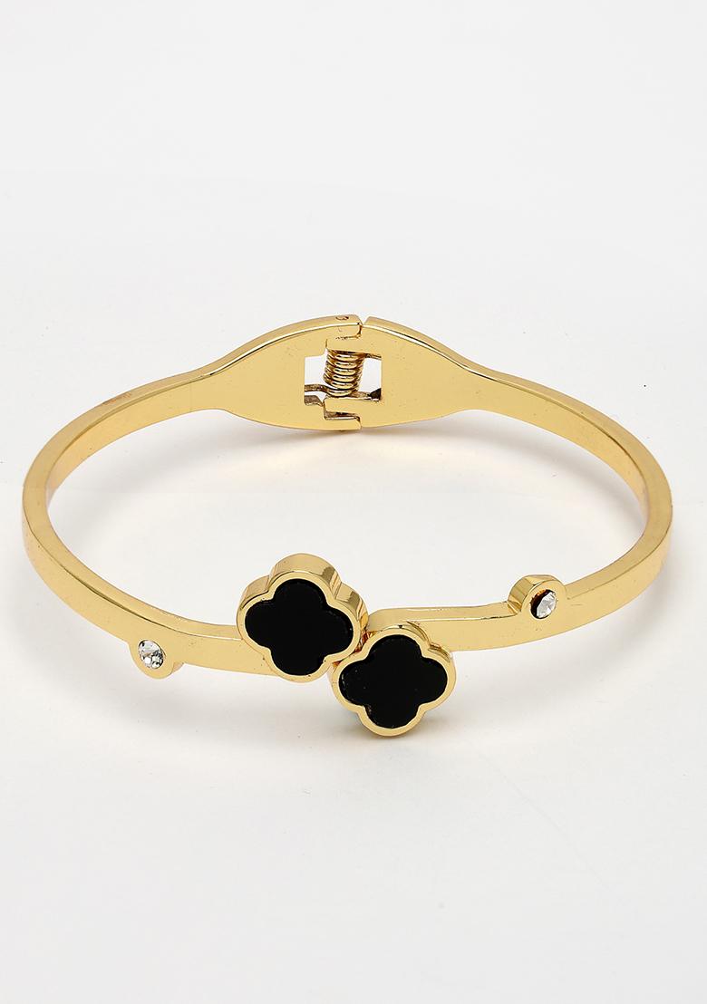Gold Gold Plated Cuff Bracelet