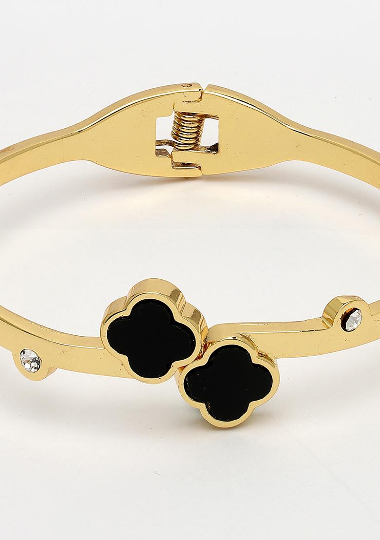 Gold Gold Plated Cuff Bracelet