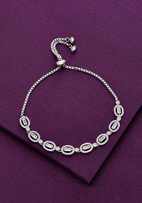Silver Sterling The Circle Of Candour Adjustable Bracelet