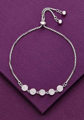 Silver Sterling The Timeless Orbit Adjustable Bracelet