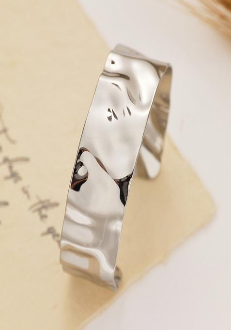 Silver Plated Mini Cuff Bracelet