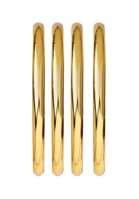 Gold Plated Classic Plain Bangles