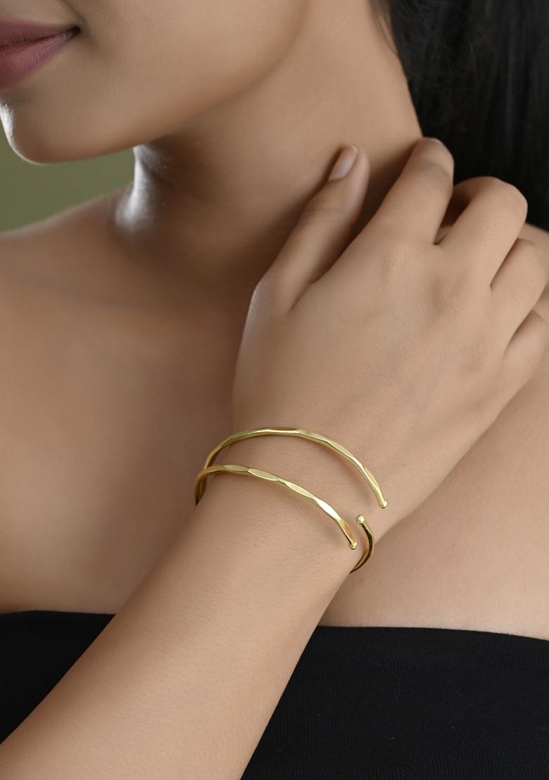 Gold Plated Elegent Stylish Kada Bracelet