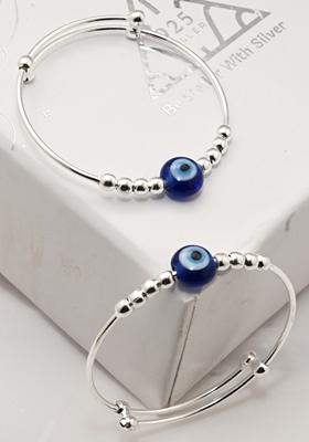 925 Pure Silver Kada Bracelet For Kids