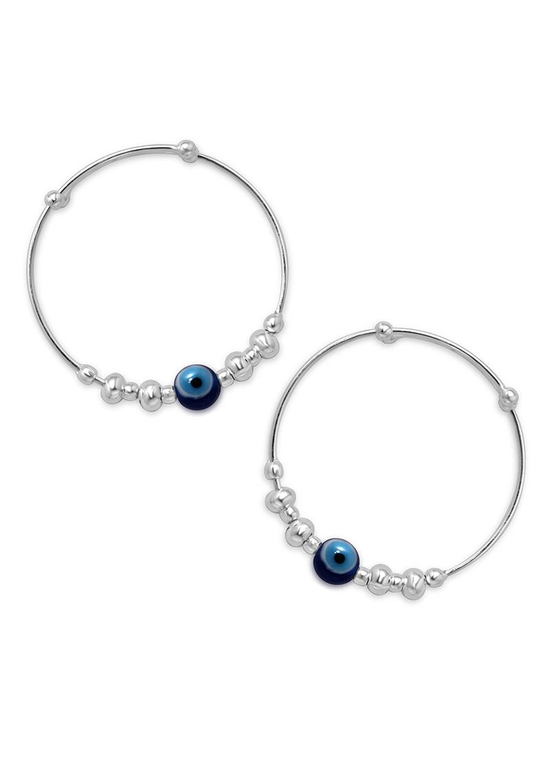 925 Pure Silver Kada Bracelet For Kids