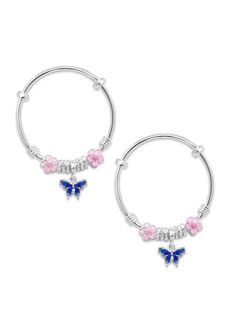 925 Pure Silver Kada Bracelet For Kids