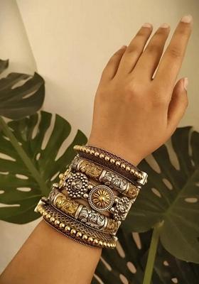 Multicolor Silver Plating Bangles And Bracelets