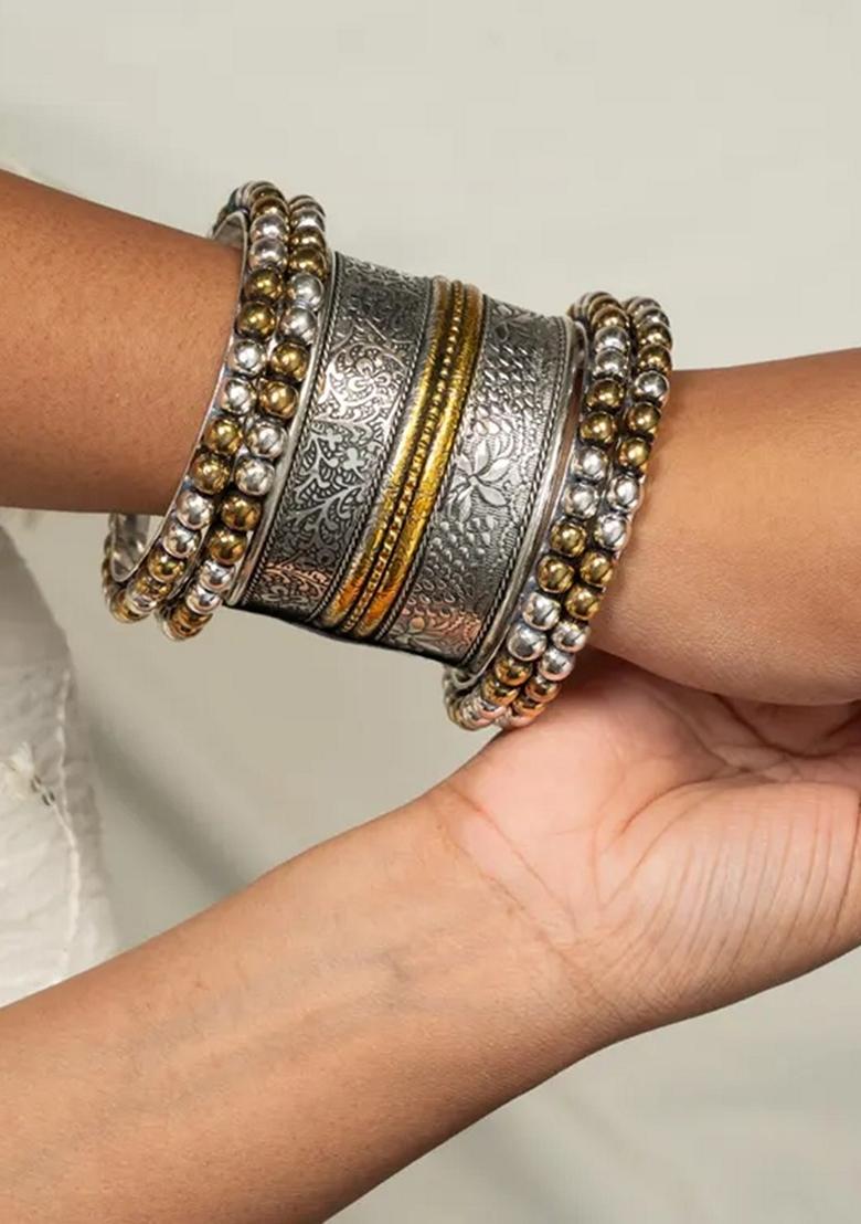 Multicolor Silver Plating Bangles And Bracelets