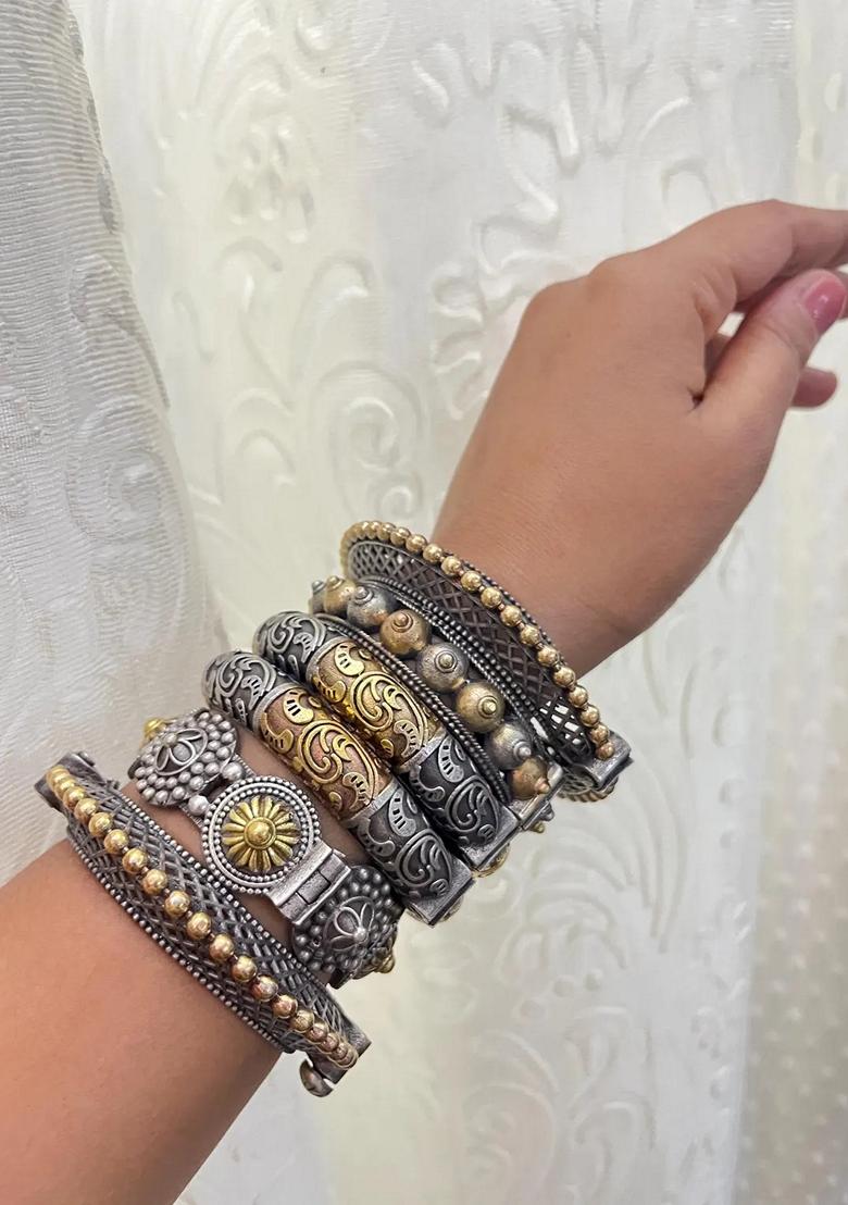 Multicolor Silver Plating Bangles And Bracelets