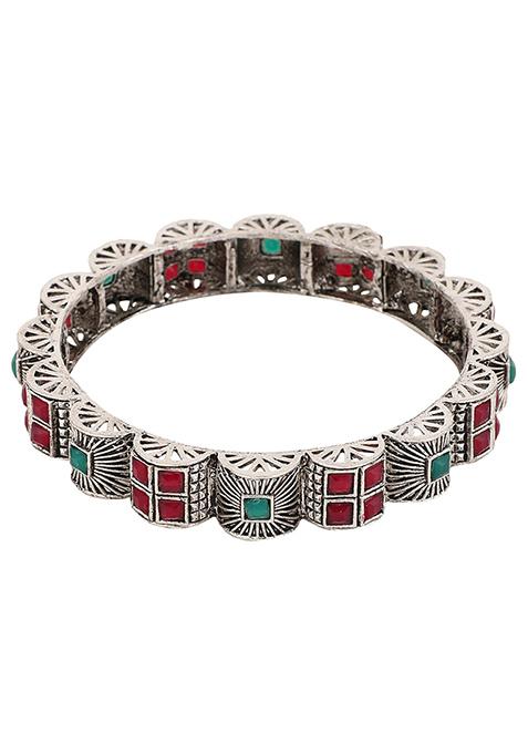 Multicolour Artificial Stone Bangles
