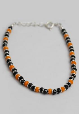 Yellow Thread 925 Sterling Silver Bracelet