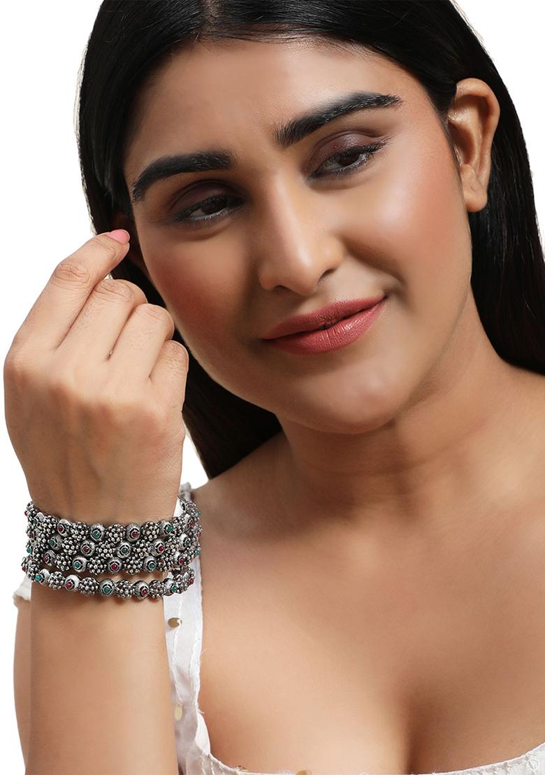 Multicolour Artificial Stone Bangles