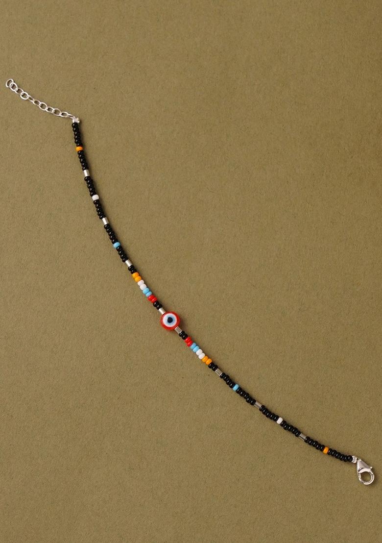 Red Evil Eye 925 Sterling Silver Bracelet