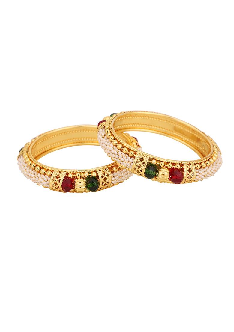 Multicolour Pearl Bangles