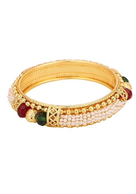 Multicolour Pearl Bangles