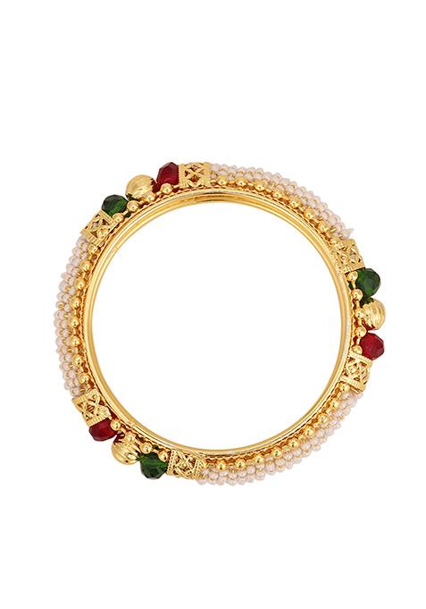 Multicolour Pearl Bangles