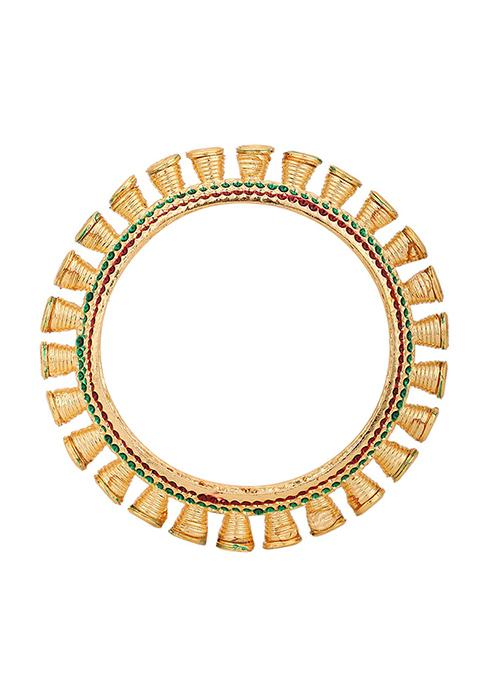 Gold Plated Cubic Zirconia Bangles