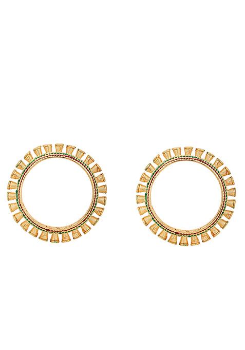 Gold Plated Cubic Zirconia Bangles