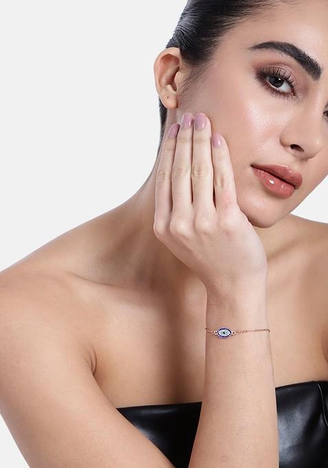 Rose Gold Studded Gold Plated Bangles And Bracelets