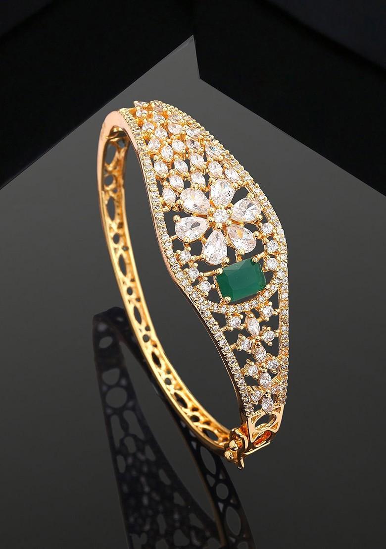 Gold Solid Gold Plated Bangles And Bracelets