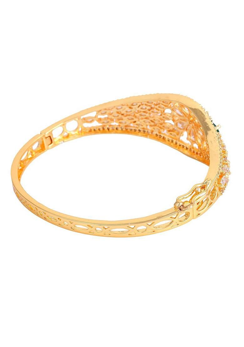 Gold Solid Gold Plated Bangles And Bracelets