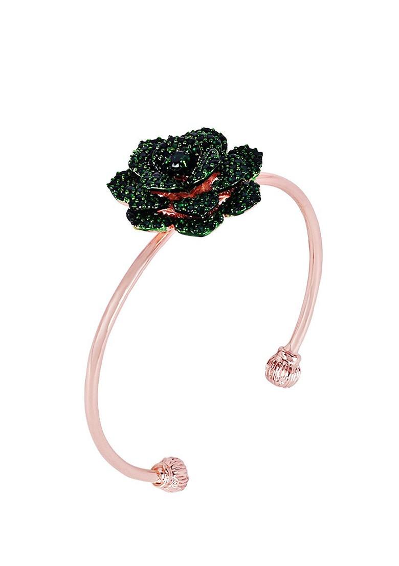 Rose Gold Studded Gold Plated Bangles And Bracelets