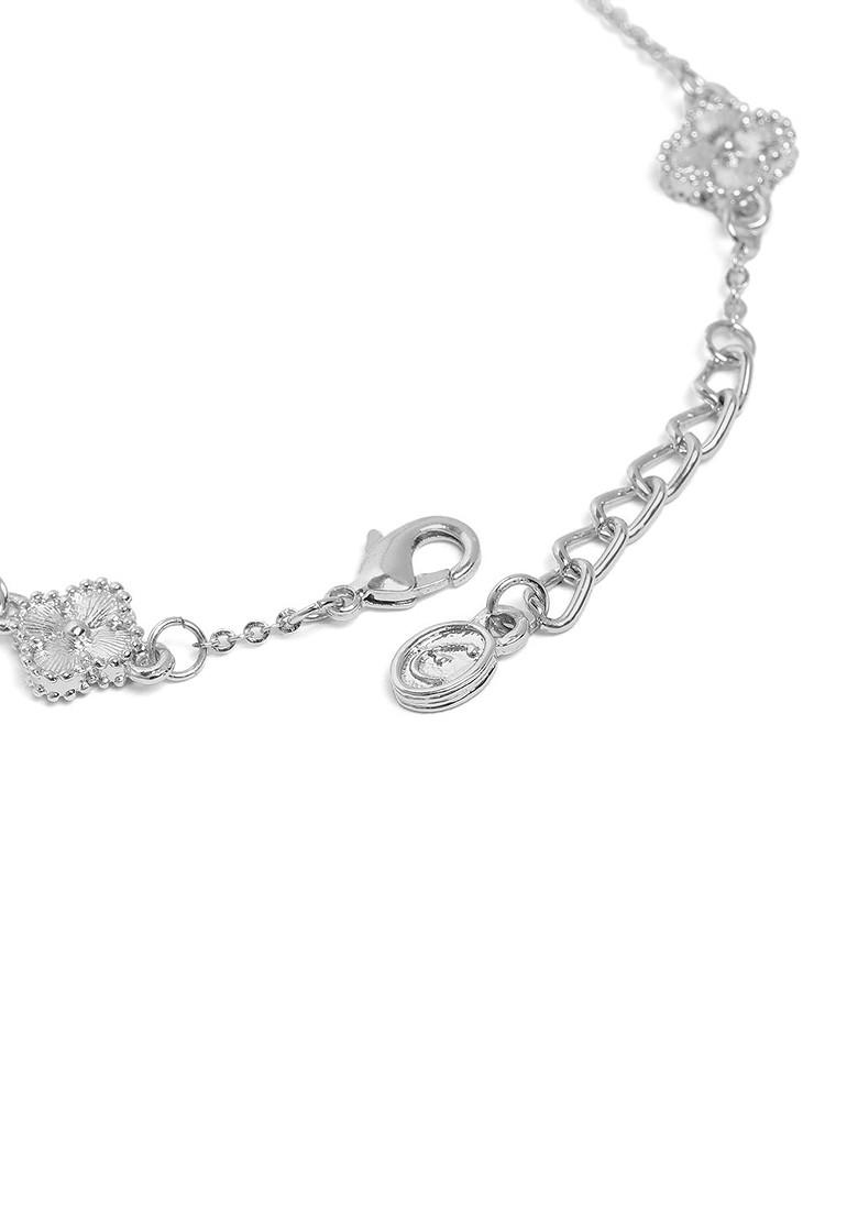 Black Solid Rhodium Plated Bangles And Bracelets