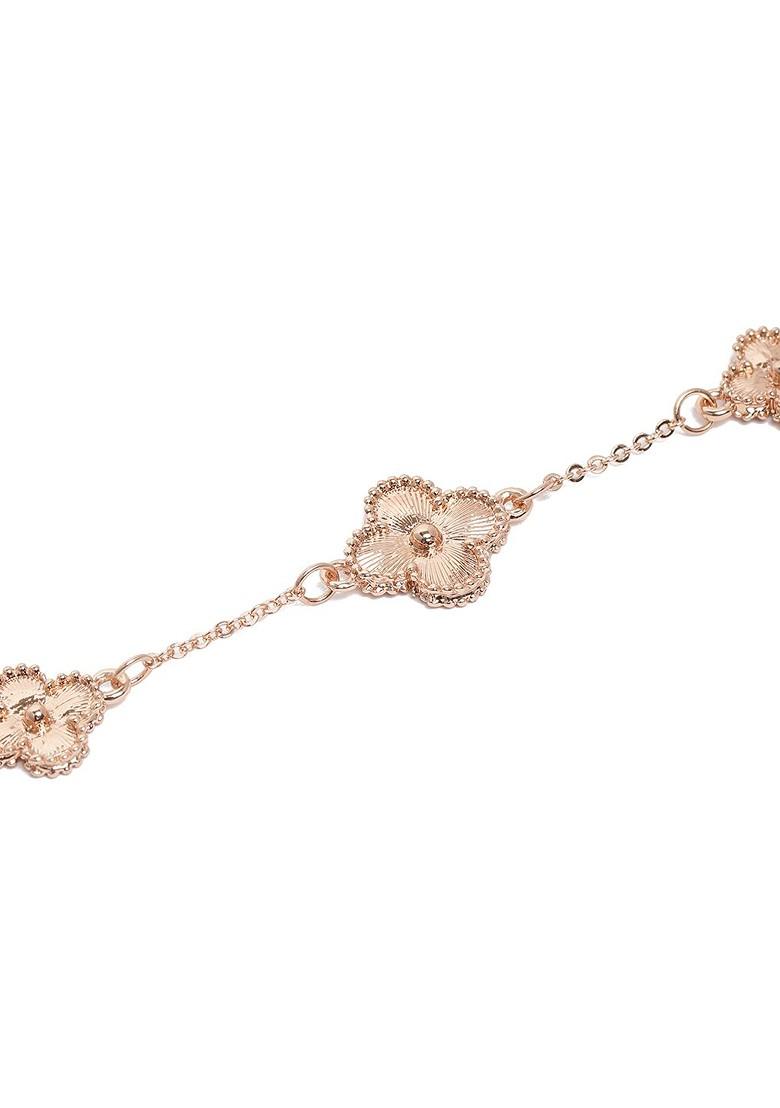 Rose Gold Solid Gold Plated Bangles And Bracelets