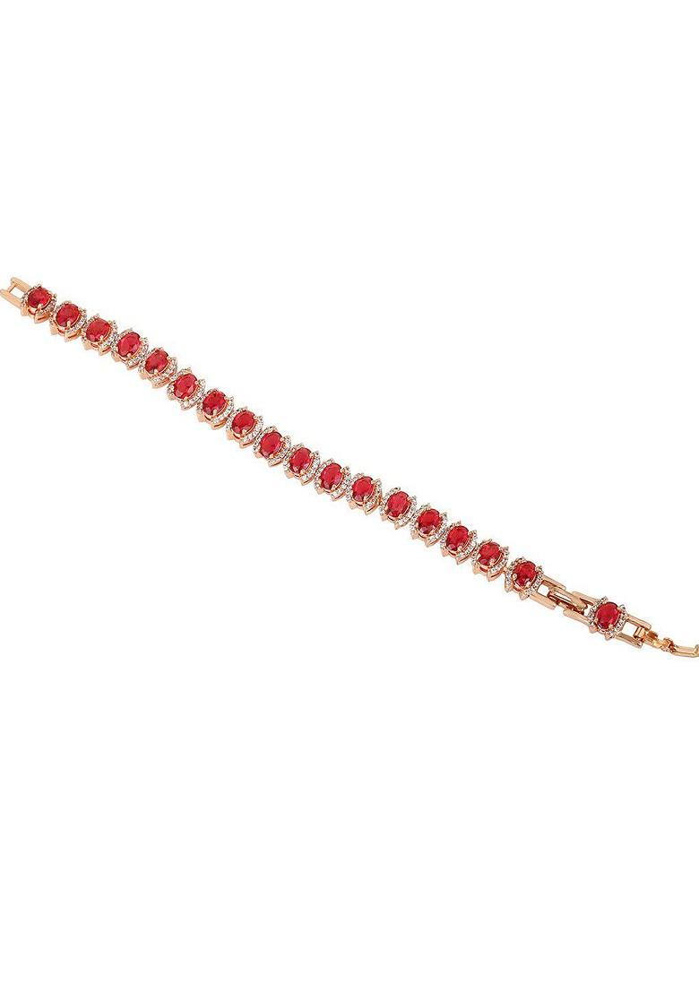 Rose Gold Solid Gold Plated Bangles And Bracelets