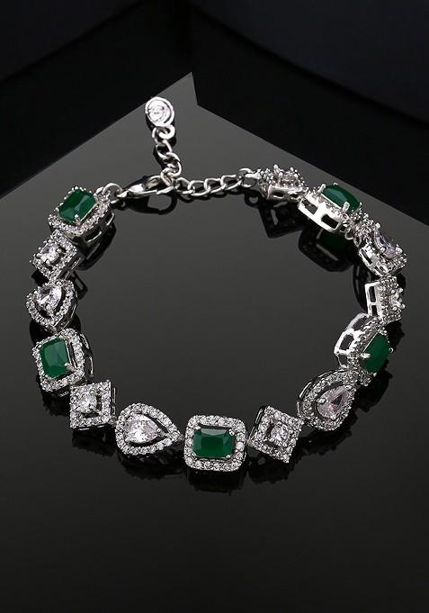 Silver Solid Rhodium Plated Bracelets