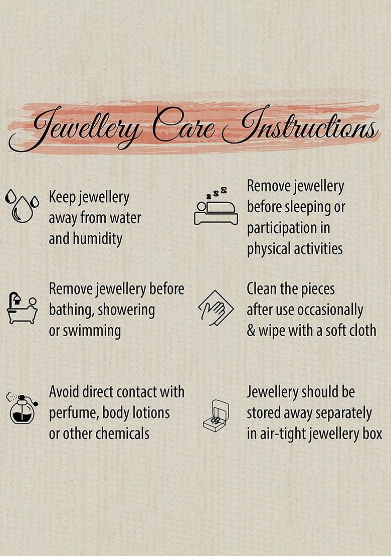 White Studded Rhodium Plated Bangles And Bracelets