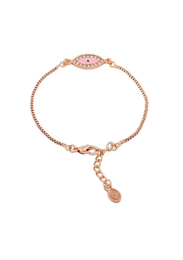 Rose Gold Crystals Gold Plated Bangles And Bracelets